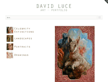 Tablet Screenshot of davidluceart.com